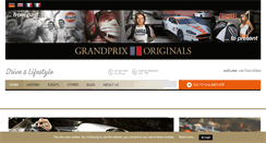 Desktop Screenshot of grandprix-originals.com